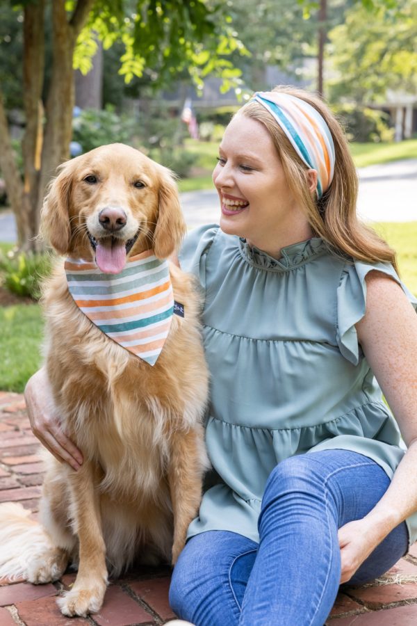 Matching Headband & Bandana Set
