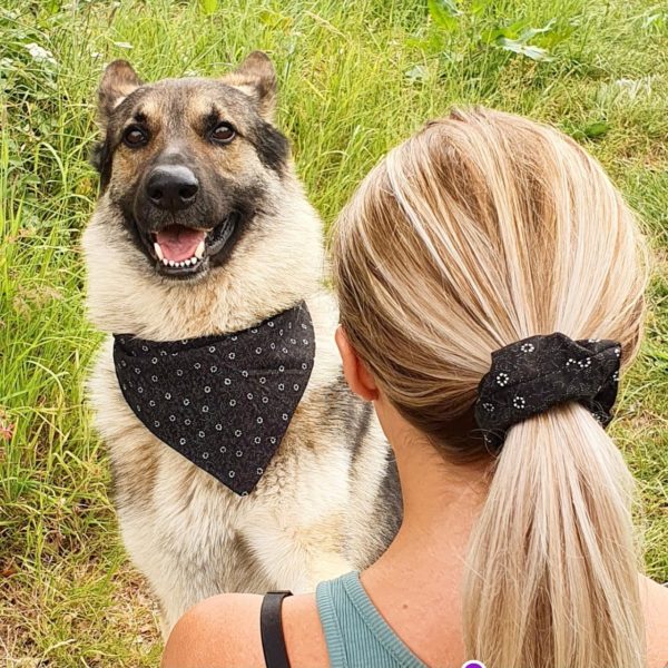 Matching Bandana & Scrunchie Set - Image 2